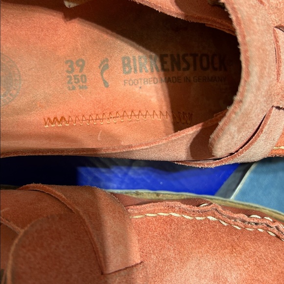 Birkenstock women's Peach colored Big Buckle Style - Picture 9 of 9